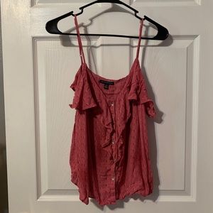 Women’s button down Tank Top size large
